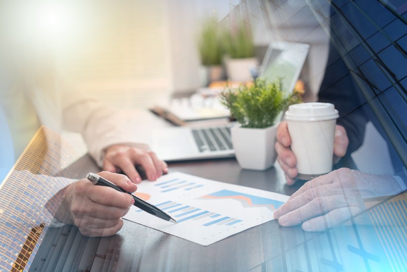 Bransjestatistikk dashboard showing indices and market overview